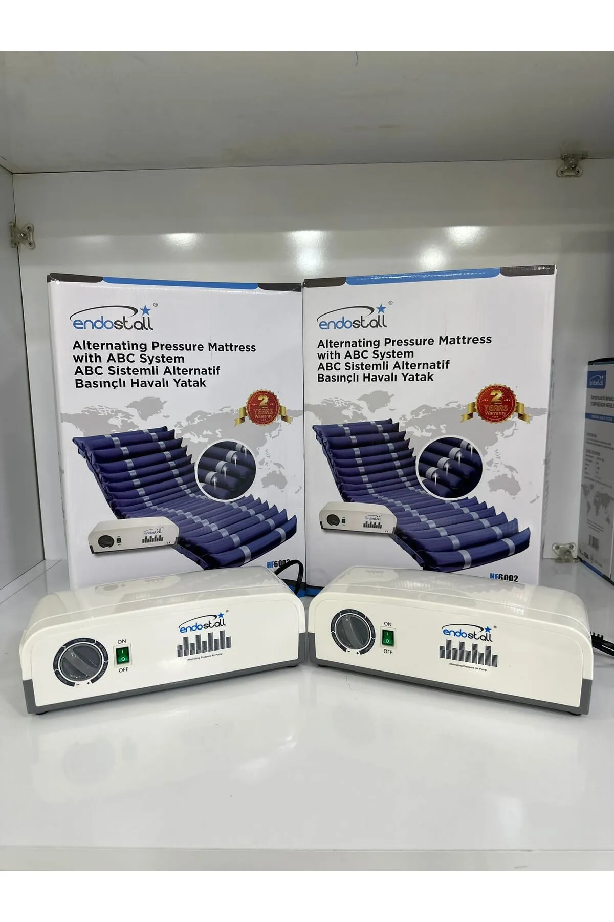 endostall boru tipi havalı yatak