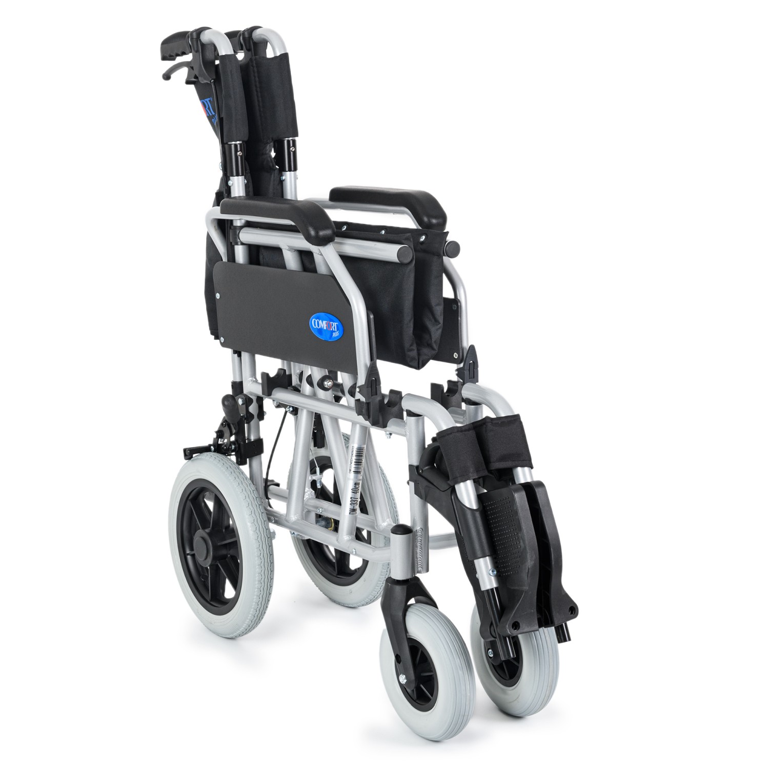 Comfort Plus DM-337 40cm Silver Alüminyum Özellikli Transfer Tekerlekli Sandalye