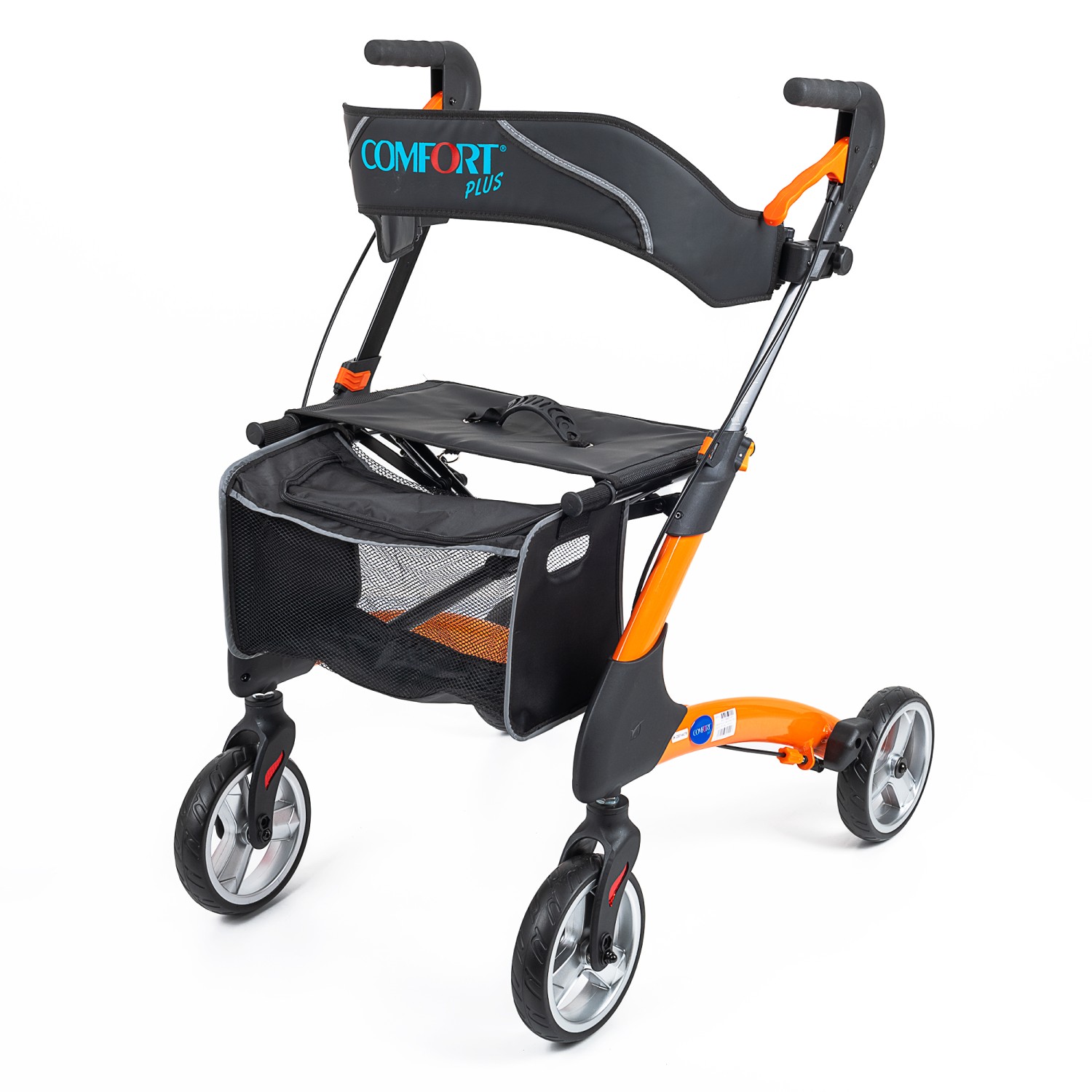 Comfort Plus DY049147L Turuncu Alüminyum Rolatör