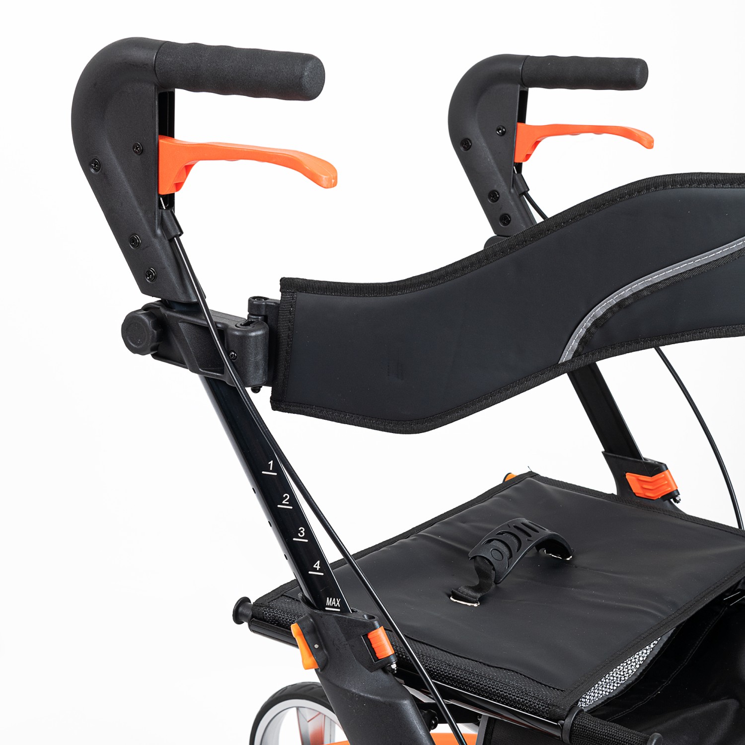 Comfort Plus DY049147L Turuncu Alüminyum Rolatör