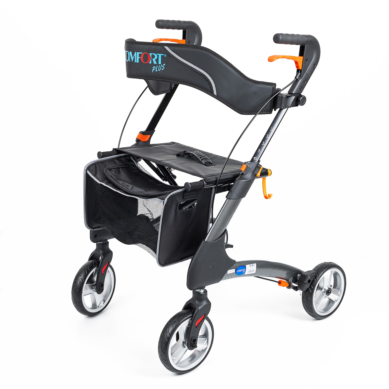 Comfort Plus DY049147L Desenli Aluminyum Rolatör (karbon deseni)