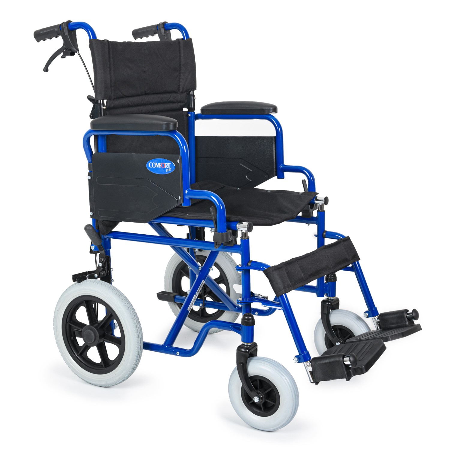 Comfort Plus DM-327 Mini Lacivert Özellikli Transfer Tekerlekli Sandalyesi